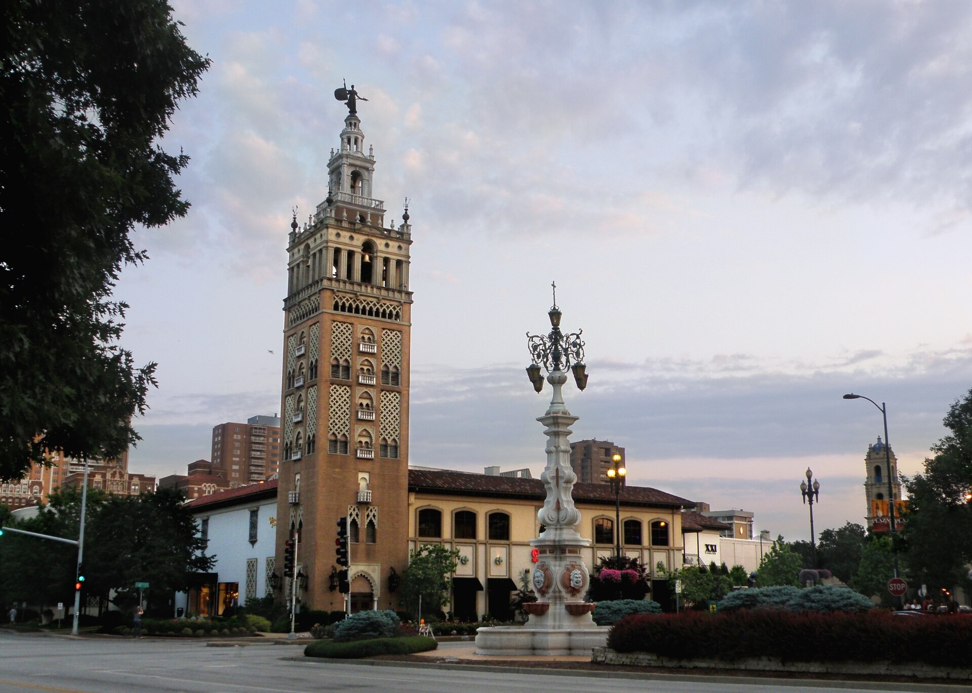 Giralda Tower at the Country Club Plaza in Kansas City, Missouri