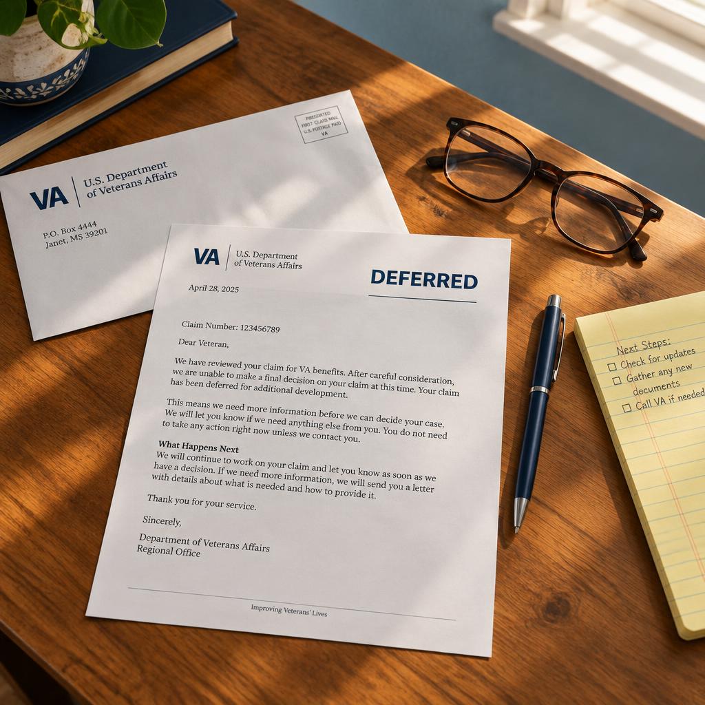 VA Decision Deferred for a Medical Opinion: What It Means