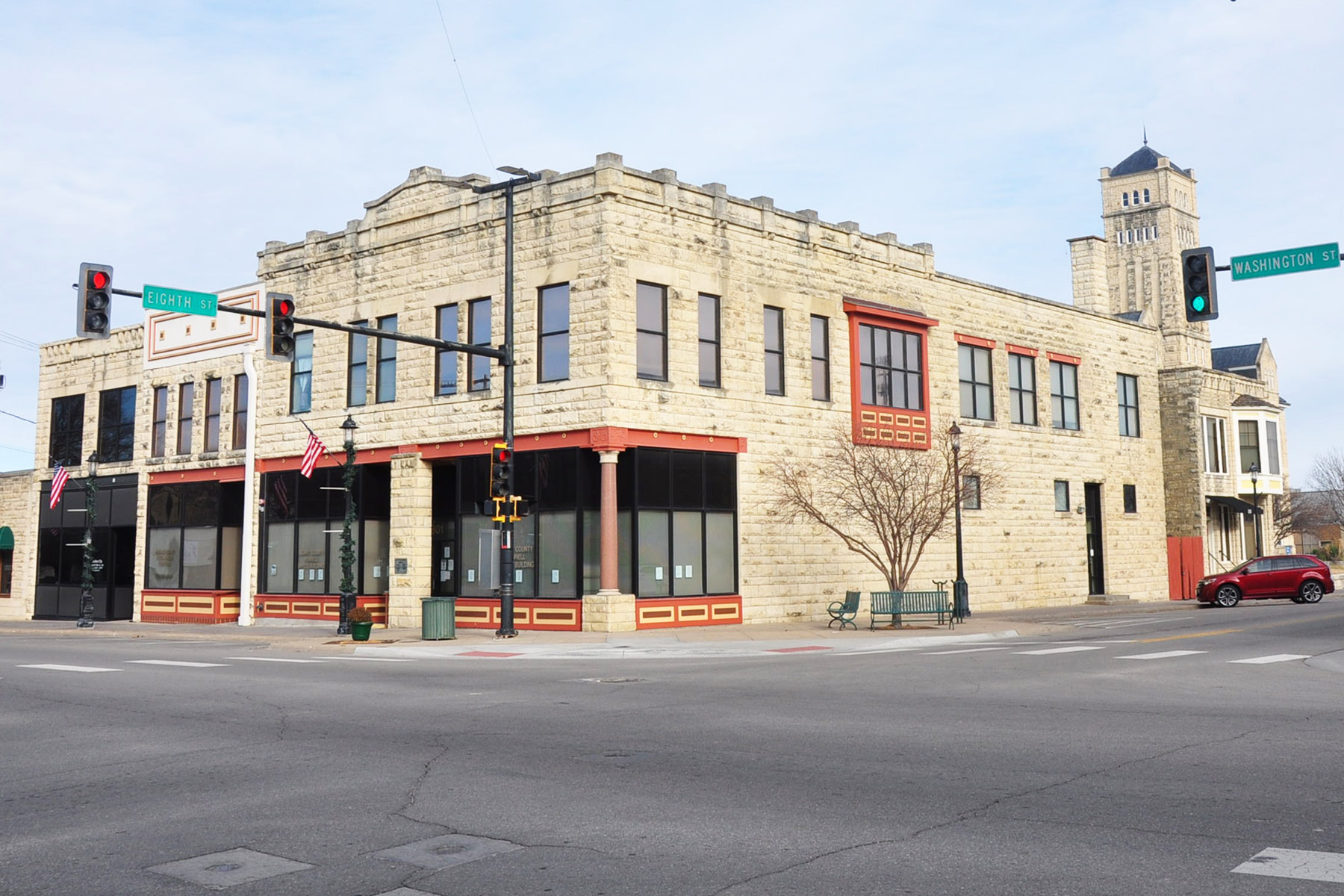 A historic home on North Washington Street in Junction City, Kansas