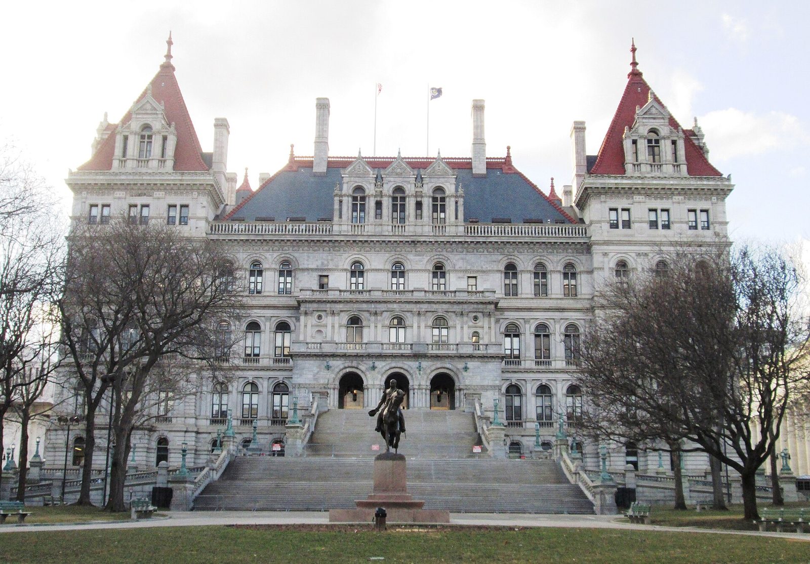The New York State Capitol in Albany