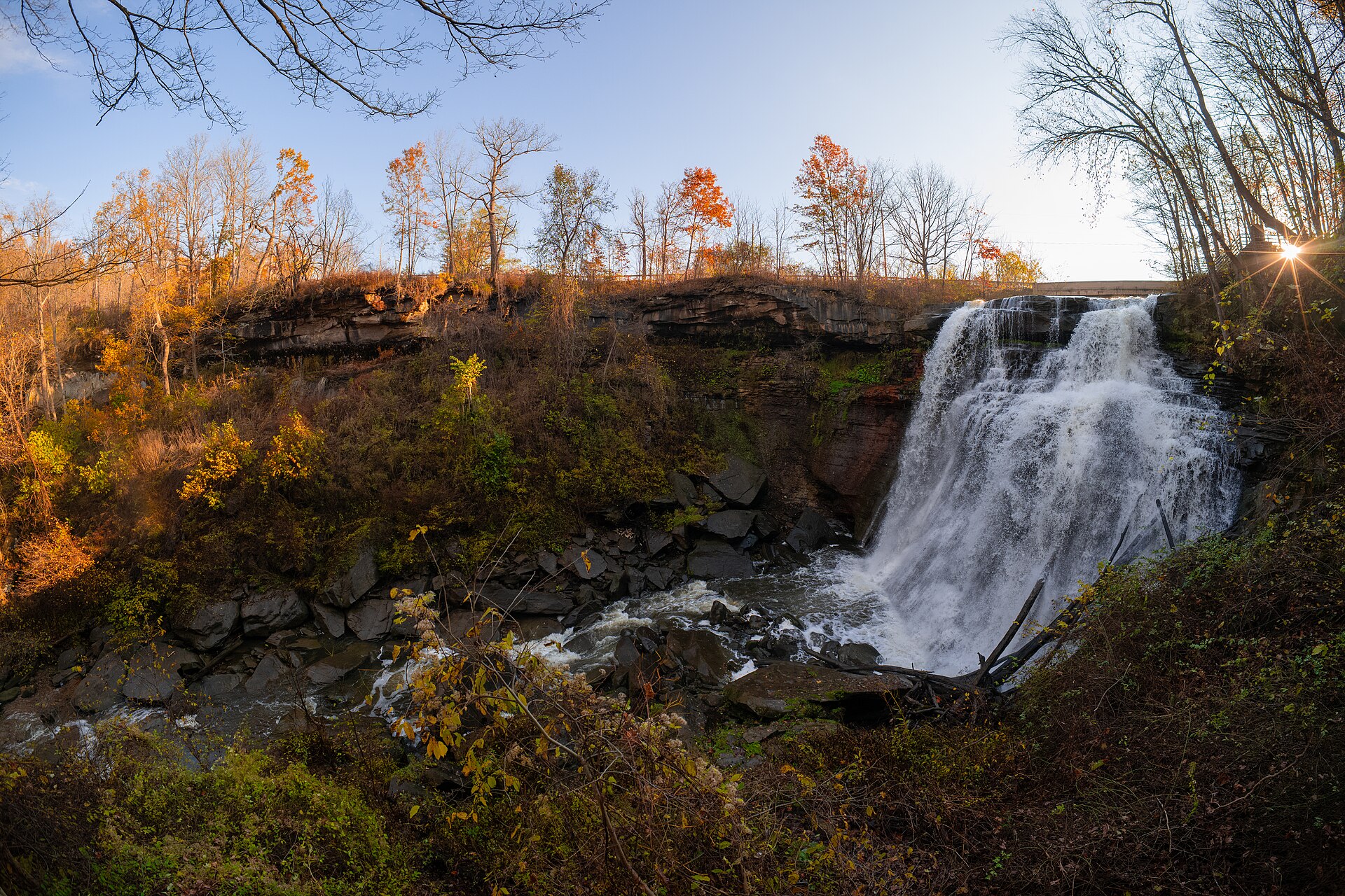 Brandywine Falls in Cuyahoga Valley National Park, Ohio